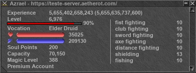 Signature for player Azrael